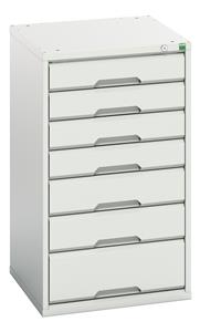Bott Verso the Bott budget range, lighter duty lower spec cabinets cupboard Verso 525Wx550Dx900H 7 Drawer Cabinet